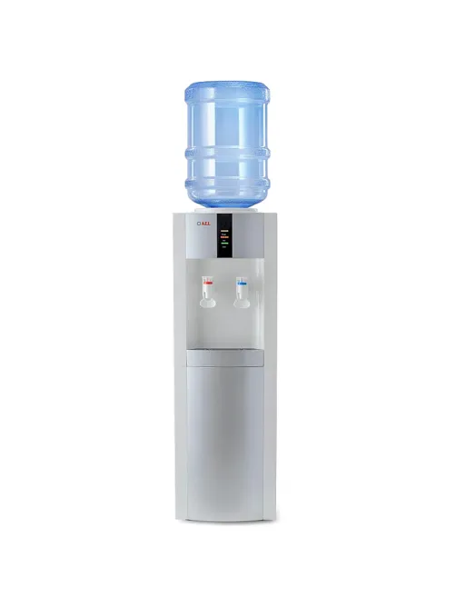 Кулер для воды AEL LC-AEL-47B, напольный, НАГРЕВ/ОХЛАЖДЕНИЕ КОМПРЕССОРНОЕ, холодильник, 2 крана, белый, 00303