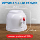 Кулер водораздатчик БЕЗ НАГРЕВА И ОХЛАЖДЕНИЯ, SONNEN TS-01, настольный, 1 кран, белый, 452417