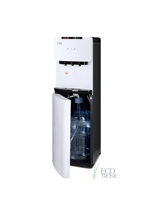 Кулер для воды ECOTRONIC K41-LXE напольный, НИЖНЯЯ ЗАГРУЗКА, нагрев/охлаждение, 3 крана, белый 11745.