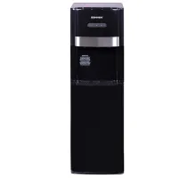 Кулер для воды SONNEN FSE-03B, напольный, нагрев/охлаждение, НИЖНЯЯ ЗАГРУЗКА, 3 крана, черный, 454998
