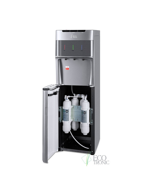 Пурифайер для воды ECOTRONIC M30-U4LE напольный, НАГРЕВ/ОХЛАЖДЕНИЕ ЭЛЕКТРОННОЕ, 3 крана, серый 11729