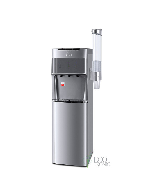 Пурифайер для воды ECOTRONIC M30-U4LE напольный, НАГРЕВ/ОХЛАЖДЕНИЕ ЭЛЕКТРОННОЕ, 3 крана, серый 11729
