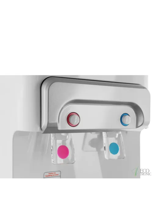 Пурифайер для воды ECOTRONIC V10-U4L напольный, НАГРЕВ/ОХЛАЖДЕНИЕ КОМПРЕССОРНОЕ, 2 крана, белый 7258