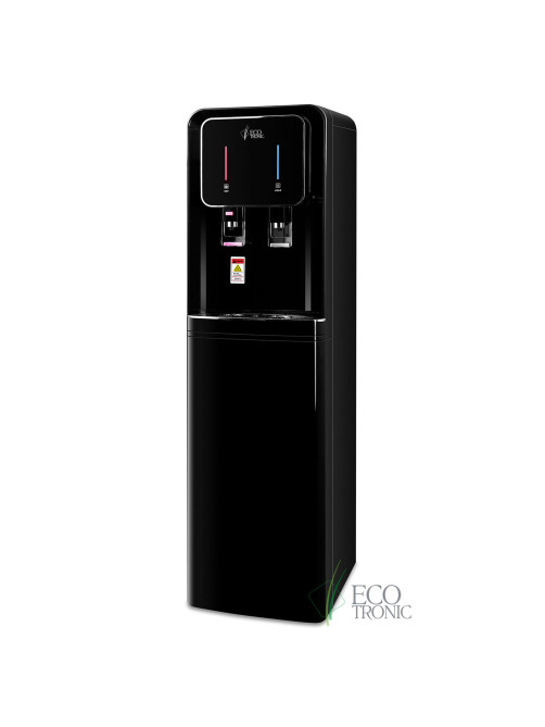 Пурифайер для воды ECOTRONIC A60-U4L напольный, НАГРЕВ/ОХЛАЖДЕНИЕ КОМПРЕССОРНОЕ, 2 крана, черный, 7139