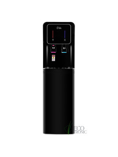 Пурифайер для воды ECOTRONIC A60-U4L напольный, НАГРЕВ/ОХЛАЖДЕНИЕ КОМПРЕССОРНОЕ, 2 крана, черный, 7139