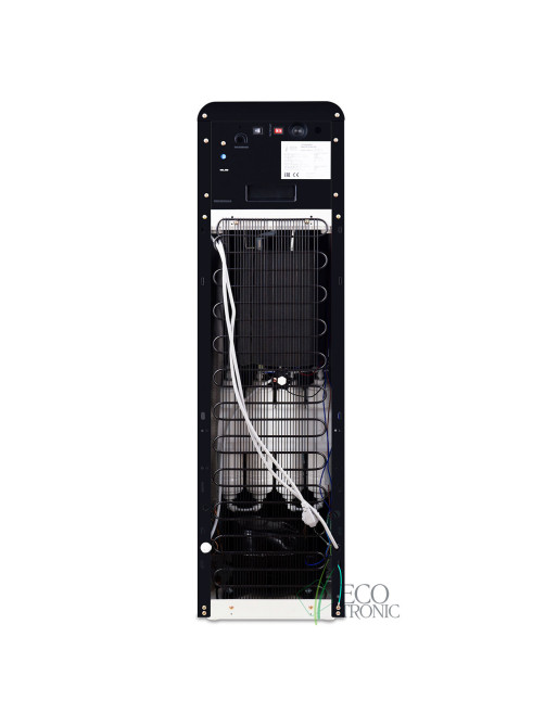 Пурифайер для воды ECOTRONIC A60-U4L напольный, НАГРЕВ/ОХЛАЖДЕНИЕ КОМПРЕССОРНОЕ, 2 крана, черный, 7139