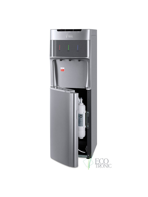 Пурифайер для воды ECOTRONIC M30-U4LE напольный, НАГРЕВ/ОХЛАЖДЕНИЕ ЭЛЕКТРОННОЕ, 3 крана, серый 11729
