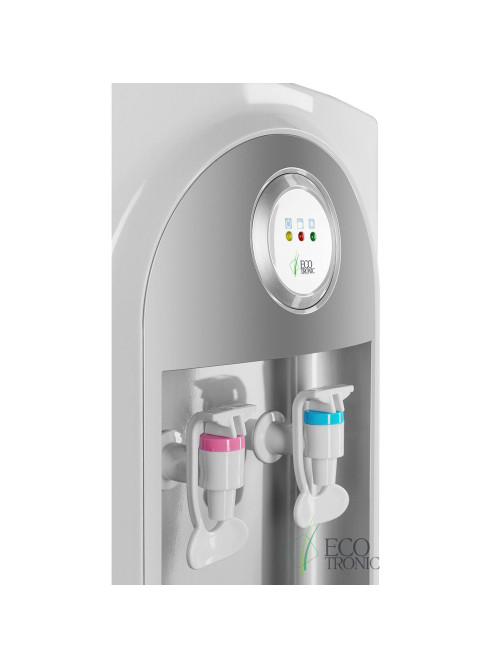 Пурифайер для воды ECOTRONIC C21-U4LE, напольный, НАГРЕВ/ОХЛАЖДЕНИЕ ЭЛЕКТРОННОЕ, 2 крана, белый, 7168