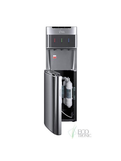 Пурифайер для воды ECOTRONIC M30-U4LE напольный, НАГРЕВ/ОХЛАЖДЕНИЕ ЭЛЕКТРОННОЕ, 3 крана, серый 11729