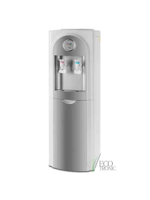 Пурифайер для воды ECOTRONIC C21-U4LE, напольный, НАГРЕВ/ОХЛАЖДЕНИЕ ЭЛЕКТРОННОЕ, 2 крана, белый, 7168