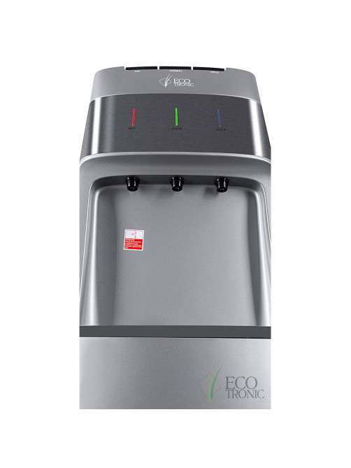 Пурифайер для воды ECOTRONIC M30-U4LE напольный, НАГРЕВ/ОХЛАЖДЕНИЕ ЭЛЕКТРОННОЕ, 3 крана, серый 11729