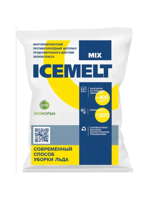 Реагент антигололедный 25 кг, ICEMELT 