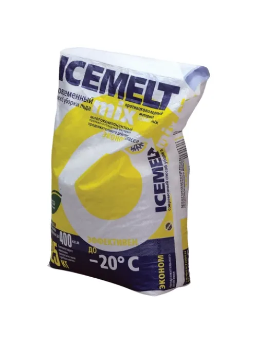Реагент антигололедный 25 кг, ICEMELT 