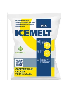 Реагент антигололедный 25 кг, ICEMELT 