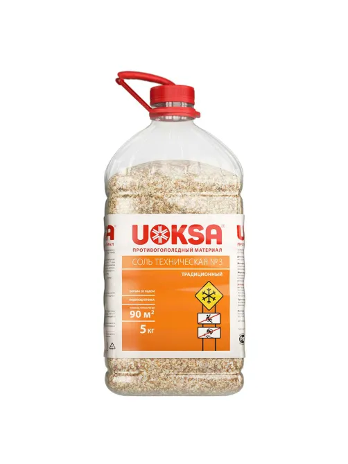 Реагент противогололёдный 5 кг, UOKSA 
