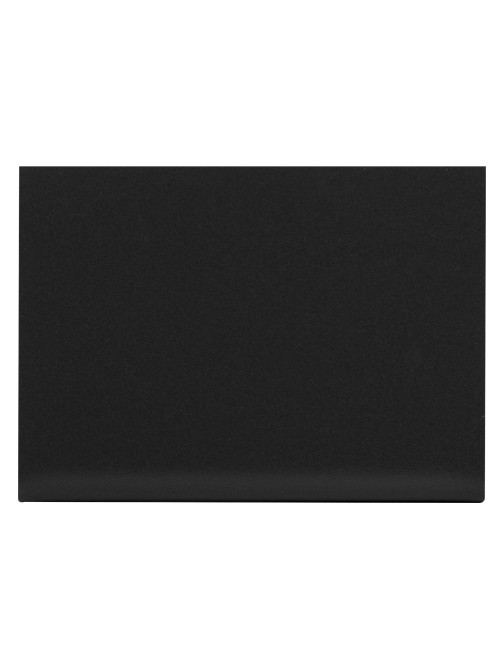 Табличка меловая настольная А4 (21x29,7 см), L-образная, горизонтальная, ПВХ, ЧЕРНАЯ, BRAUBERG, 291291