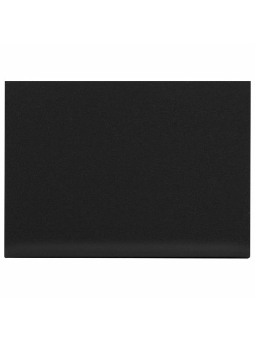 Ценник L-образный для мелового маркера A6 (10,5x14,8 см), КОМПЛЕКТ 10 шт., ПВХ, ЧЕРНЫЙ, BRAUBERG, 291295