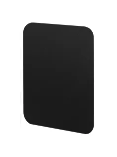 Табличка меловая/ценник A7 (7,4x10,5 см) 20 штук, пластиковая, 0,5 мм, ЧЕРНАЯ, BRAUBERG, 291303