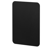 Табличка меловая / ценник А6 (10,5x14,8 см), 20 штук, пластиковая, 0,5 мм, ЧЕРНАЯ, BRAUBERG, 291302
