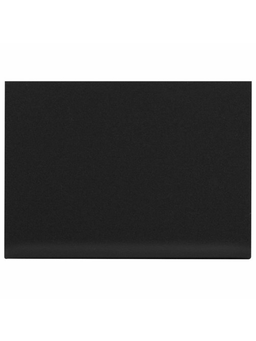Ценник L-образный для мелового маркера A8 (5,2x7,4 см), КОМПЛЕКТ 10 шт., ПВХ, ЧЕРНЫЙ, BRAUBERG, 291297