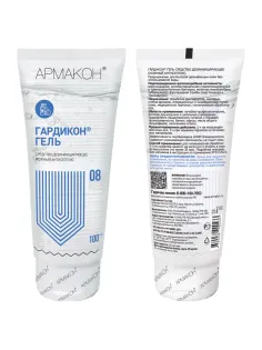 Антисептик-гель для рук спиртосодержащий (62%) 100 мл, АРМАКОН ГАРДИКОН ГЕЛЬ, туба, 1336