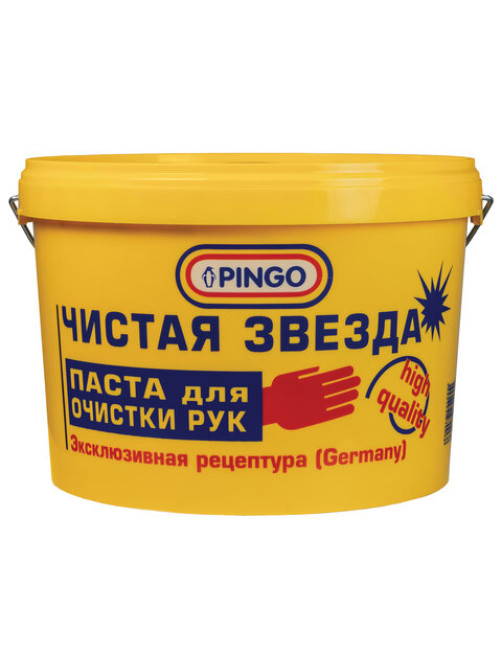 Паста очищающая, 11 л, PINGO (Пинго), ЧИСТАЯ ЗВЕЗДА, от самых стойких загрязнений, ведро, 85010-0