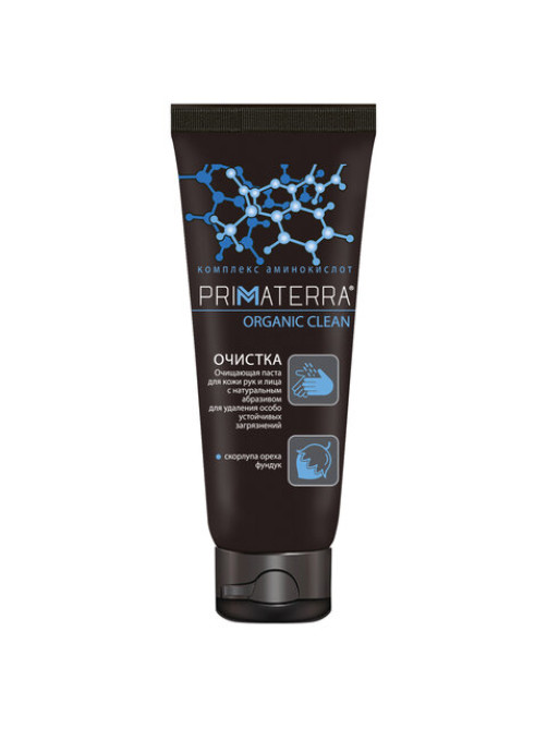 Паста очищающая, 200 мл, PRIMATERRA ORGANIC CLEAN, от сильных загрязнений с натуральным абразивом