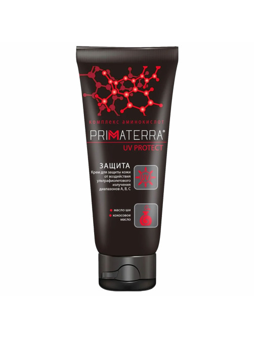 Крем защитный 100 мл, PRIMATERRA UV PROTECT, от УФ-излучения диапазонов А,В,С, универсальный