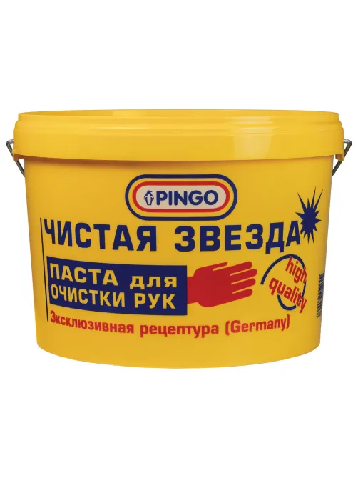 Паста очищающая, 11 л, PINGO (Пинго), ЧИСТАЯ ЗВЕЗДА, от самых стойких загрязнений, ведро, 85010-0