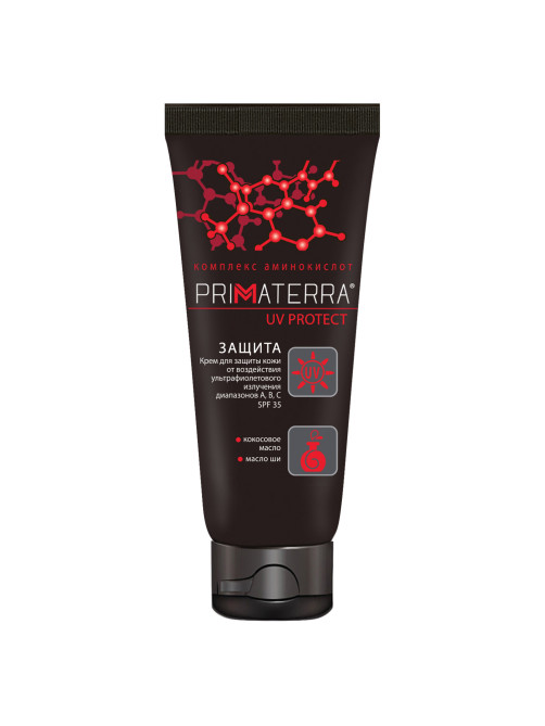 Крем защитный 100 мл, PRIMATERRA UV PROTECT, от УФ-излучения диапазонов А,В,С, универсальный