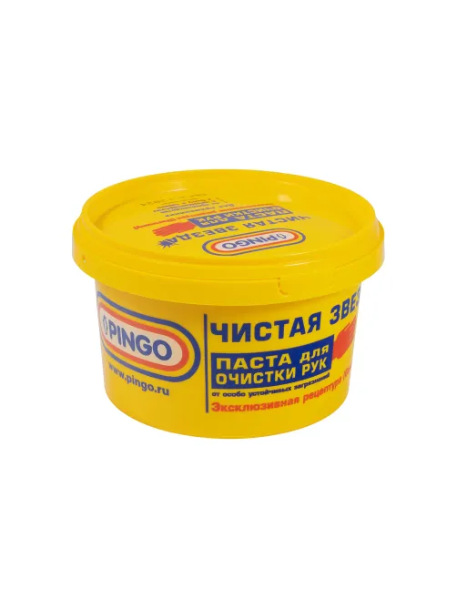 Паста очищающая, 650 мл, PINGO (Пинго), ЧИСТАЯ ЗВЕЗДА, от самых стойких загрязнений, банка, 85010-1