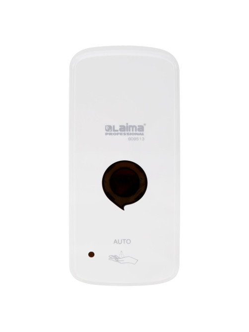 Дозатор для жидкого антисептика LAIMA PROFESSIONAL PREMIUM, СЕНСОРНЫЙ, 1 л, спрей, белый, ABS-пластик, 609513