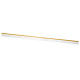 Ценникодержатели полочные самоклеящиеся прозрачные 1250 мм, КОМПЛЕКТ 10 шт., DBR39, 197302