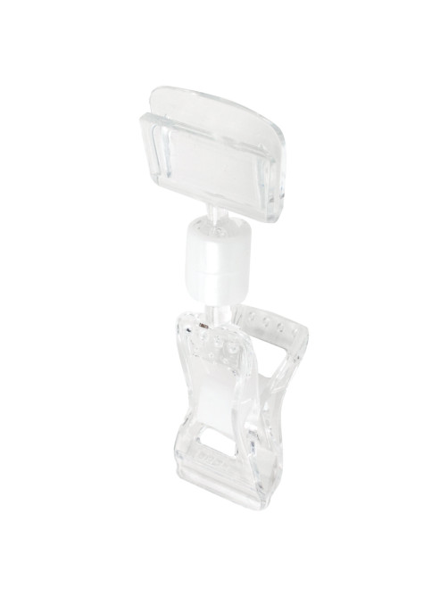 Держатели-прищепки для ценников универсальные МАЛЫЕ, КОМПЛЕКТ 10 штук, BRAUBERG, 290525