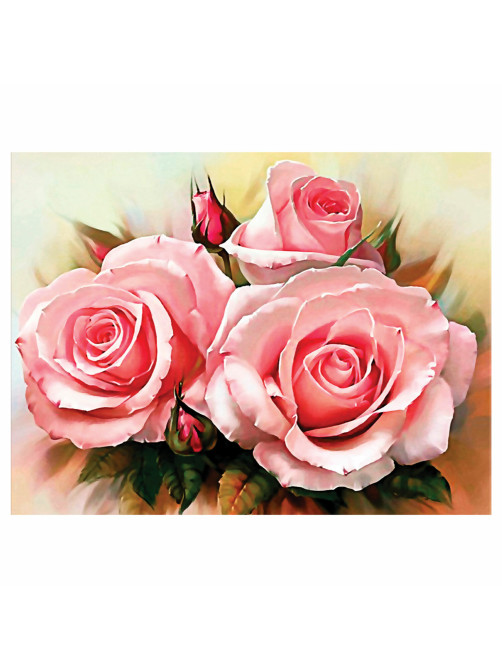 Картина стразами (алмазная мозаика) 30х40 см, ОСТРОВ СОКРОВИЩ 