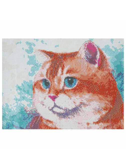 Картина стразами (алмазная мозаика), 30х40 см, ОСТРОВ СОКРОВИЩ 