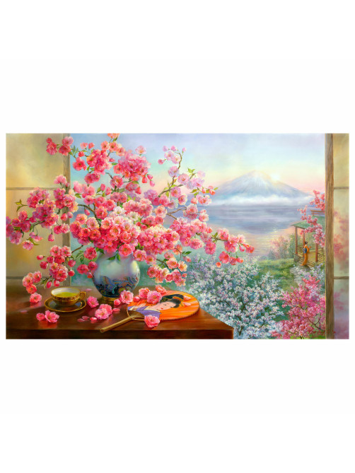 Картина стразами (алмазная мозаика), 40х50 см, ОСТРОВ СОКРОВИЩ 