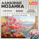 Картина стразами (алмазная мозаика), 40х50 см, ОСТРОВ СОКРОВИЩ 