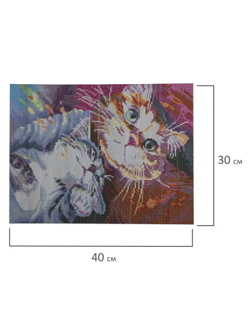 Картина стразами (алмазная мозаика) 30х40 см, ОСТРОВ СОКРОВИЩ 