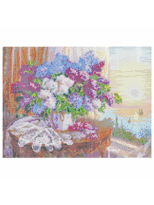 Картина стразами (алмазная мозаика), 30х40 см, ОСТРОВ СОКРОВИЩ 