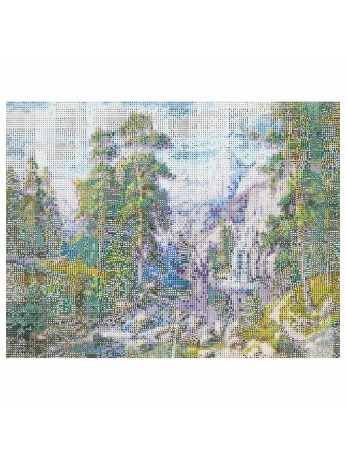 Картина стразами (алмазная мозаика), 30х40 см, ОСТРОВ СОКРОВИЩ 