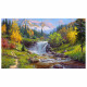 Картина стразами (алмазная мозаика), 40х50 см, ОСТРОВ СОКРОВИЩ 