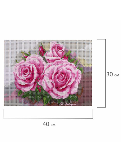 Картина стразами (алмазная мозаика) 30х40 см, ОСТРОВ СОКРОВИЩ 