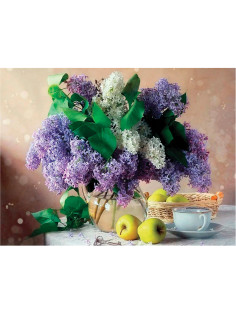 Картина стразами (алмазная мозаика) 40х50 см, ОСТРОВ СОКРОВИЩ 
