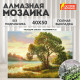 Картина стразами (алмазная мозаика) 40х50 см, ОСТРОВ СОКРОВИЩ 