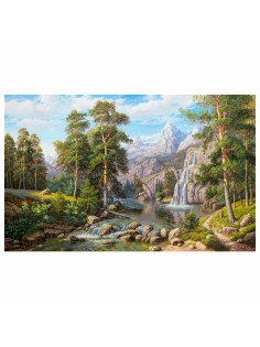Картина стразами (алмазная мозаика), 30х40 см, ОСТРОВ СОКРОВИЩ 