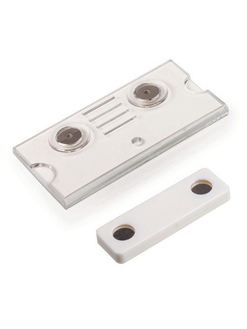 Бейдж магнитный 35х70 мм, BRAUBERG MAGNETIC, 235738