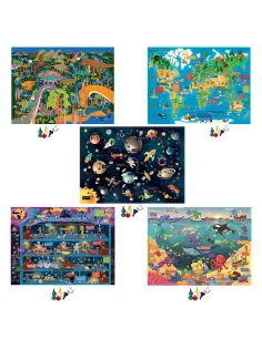 Игра-ходилка настольная, АССОРТИ, 5 сюжетов, 10 КОР