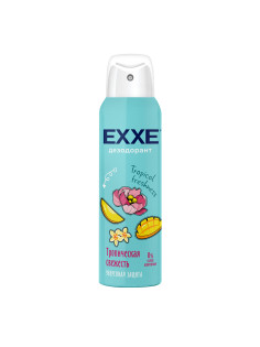 Дезодорант для тела женский 150 мл EXXE TROPICAL FRESHNESS 