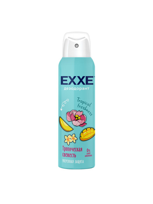 Дезодорант для тела женский 150 мл EXXE TROPICAL FRESHNESS 